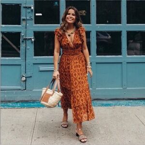 Ulla Johnson Anika MIDI Dress 10